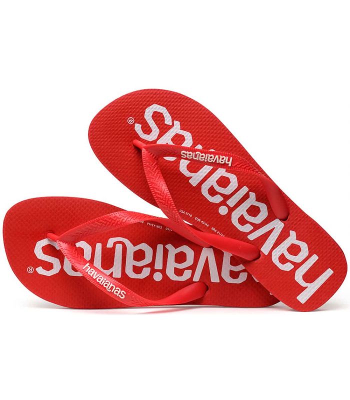 Havaianas Top Logomania Red - Shop Sandals / Flip-Flops Man