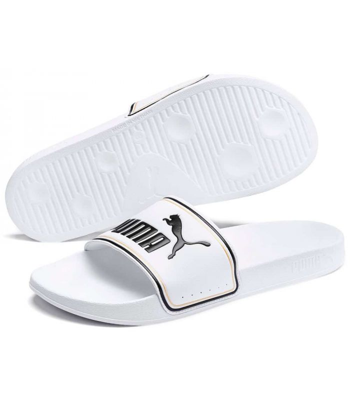 sandalias puma blancas