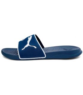 Shop Sandals/Man Chancets Man Puma Flip flop Popcat 20 TS Blue
