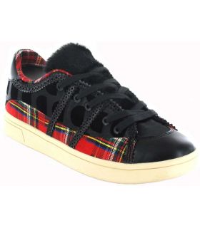 Calzado Casual Mujer Desigual Tartan