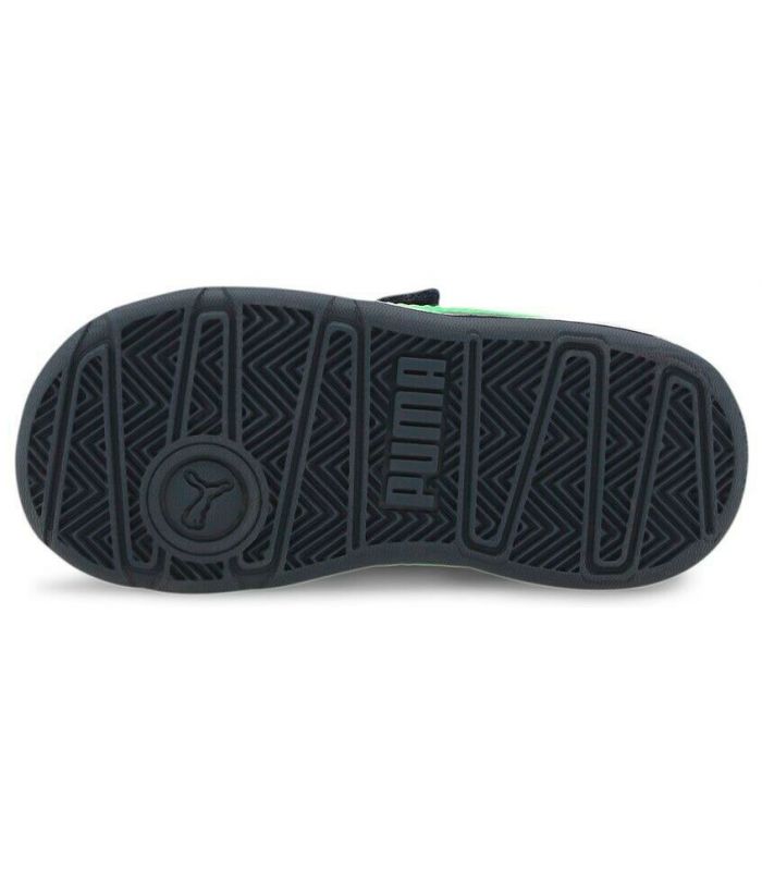 Puma Stepfleex 2 SL VE V Vert - Chaussures de Casual Junior