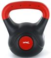 Kettlebell - Pesas Rusas - Kettlebell PVC 4 Kg negro Fitness