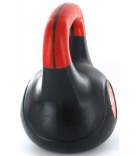 Kettlebell - Pesas Rusas - Kettlebell PVC 4 Kg negro Fitness
