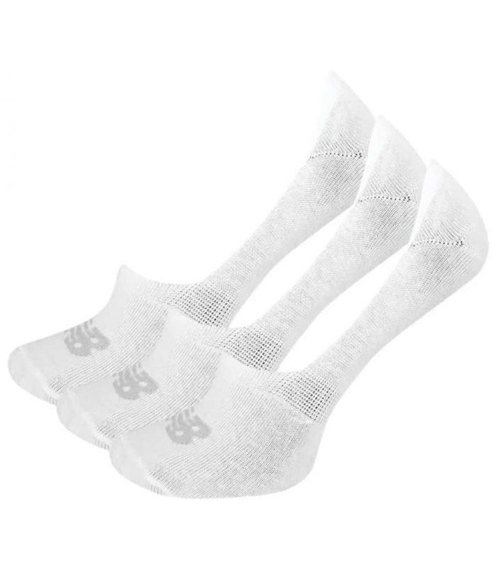 New Balance Socks No Show Liner 3 Pack White - Running Socks