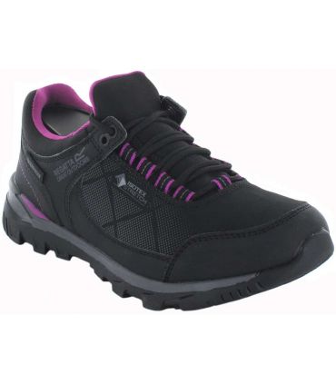 Zapatillas Trekking Mujer - Regatta Highton W Iso-Tex negro Calzado Montaña