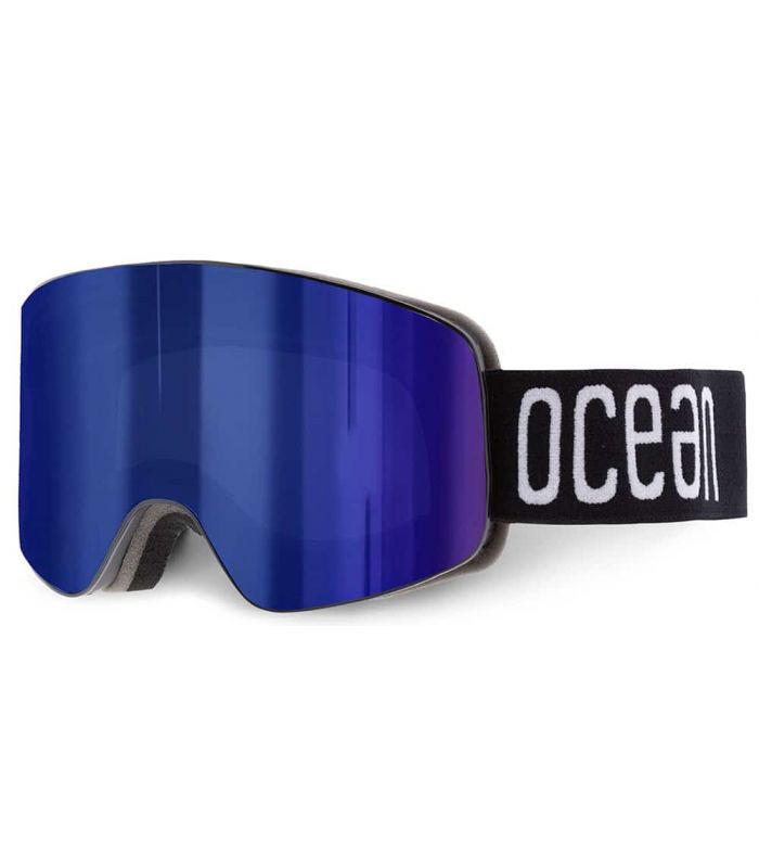 Mascaras de Esquí y Snowboard - Ocean Etna Blue Revo Blue azul