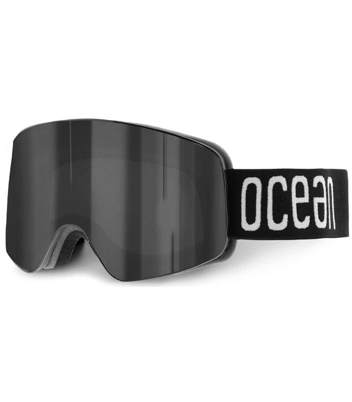 Mascaras de Esquí y Snowboard - Ocean Parbat Black Smoke negro