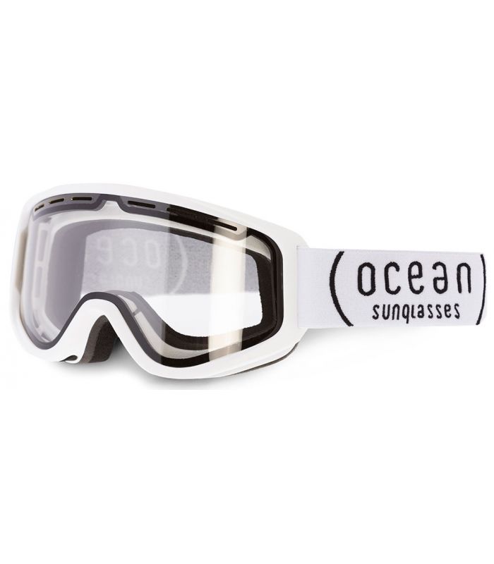 Mascaras de Esquí y Snowboard - Ocean Ice Kid White Fotocromatica blanco