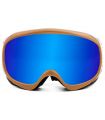 Mascaras de Esquí y Snowboard - Ocean Mckinley Brown Revo Blue marron