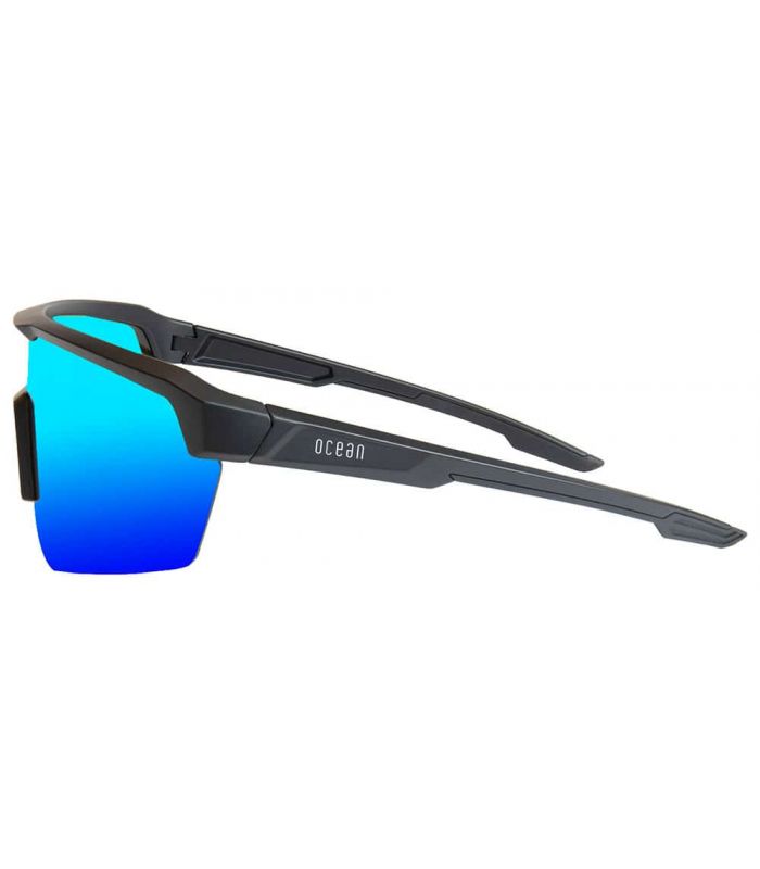 Gafas de Sol Ciclismo - Running - Ocean Road Black Revo Blue negro Gafas de Sol