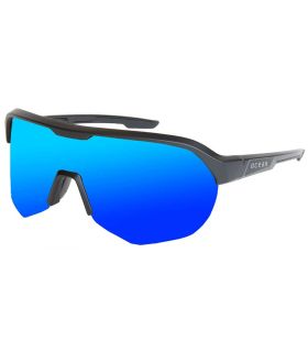 Gafas de Sol Ciclismo - Running Ocean Trail Black Revo Blue