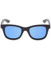 Ocean Shark Matte Black Blue - Sunglasses Casual