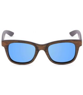 Sunglasses Casual Ocean Shark Wood Blue