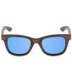 Ocean Shark Wood Blue - Sunglasses Casual