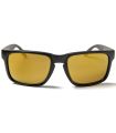 Ocean Waimea Matte Black Revo Gold - Sunglasses Casual