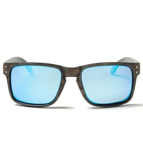 Gafas de Sol Casual - Ocean Blue Moon Wood Revo Blue marron Gafas de Sol