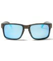 Ocean Blue Moon Wood Revo Blue - Sunglasses Casual