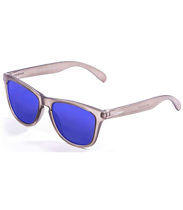 Gafas de Sol Casual - Ocean Sea Transparent Blue blanco Gafas de Sol