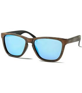 Gafas de Sol Casual Ocean Sea Wood Revo Blue