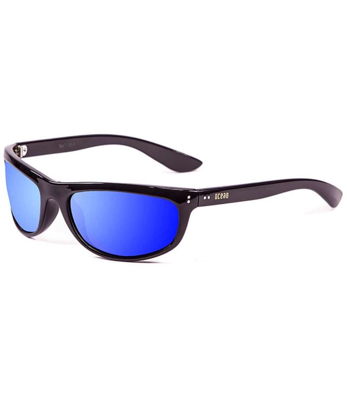 Gafas de Sol Deportivas - Ocean Periscope Shiny Black Revo Blue negro