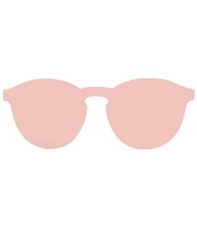 Sunglasses Casual Ocean Milan Grey Pink