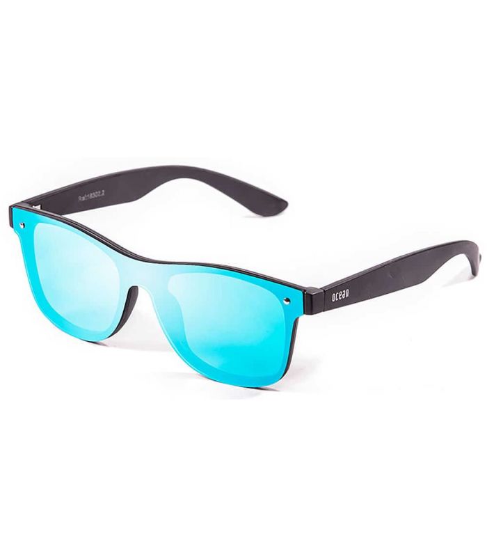 Gafas de Sol Casual - Ocean Messina Matte Black Revo Blue Sky negro