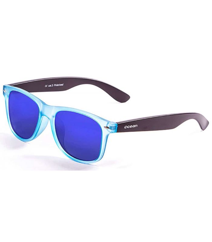 Gafas de Sol Casual - Ocean Beach Wayfarer Blue Black azul