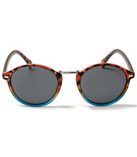 Ocean Lille Matte Brown Blue Smoke - Sunglasses Casual
