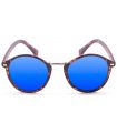 Sunglasses Casual Ocean Lille Matte Brown Revo Blue