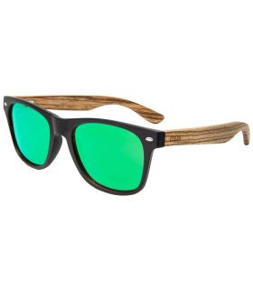 Gafas de Sol Casual - Ocean Beach Wood Black Green negro Gafas de Sol