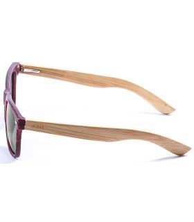 Gafas de Sol Casual - Ocean Beach Wood Brown Smoke marron Gafas de Sol