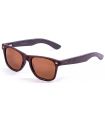 Sunglasses Casual Ocean Beach Wood Dark Brown