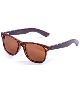Gafas de Sol Casual - Ocean Beach Wood Brown marron Gafas de Sol