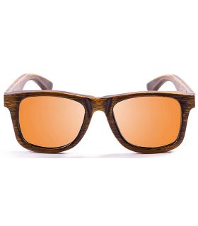 Gafas de Sol Casual Ocean Nelson Bambo Revo Orange