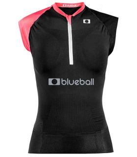 Camisetas técnicas running - Blueball BB000013 Running Top Shirt W negro Textil Running