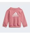 N1 Adidas Chándal Badge Of Sport French Terry Rosa