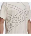 Camisetas Lifestyle - Adidas Giant Logo Tee beige Lifestyle