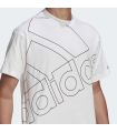 Lifestyle T-shirts Adidas Giant Logo Tee White Tee