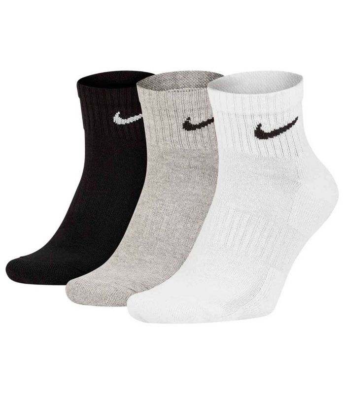 derrochador Lugar de nacimiento Andes Nike Everyday Tobilleros Multi - Calcetines Running negro l