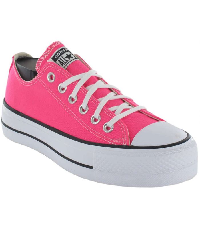 Folleto Pase para saber patio de recreo Converse Chuck Taylor All Star Lift Fucsia - Calzado Casual Mujer fucsia