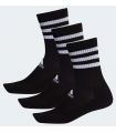Calcetines Running - Adidas Calcetines Clasicos Cushioned 3 Bandas negro Zapatillas Running