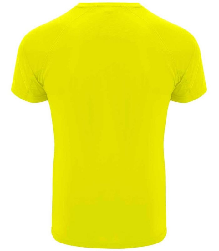 Desgracia Manifiesto Sureste Roly Camiseta Bahrain Amarillo Fluor - Camisetas técnicas running amarillo