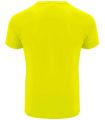 Camisetas técnicas running - Roly Camiseta Bahrain Amarillo Fluor amarillo Textil Running