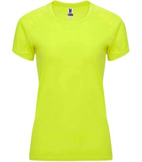 Camisetas técnicas running Roly Camiseta Bahrain W Amarillo