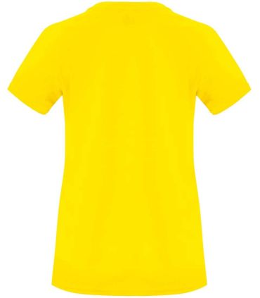 Camisetas técnicas running Roly Camiseta Bahrain W Amarillo