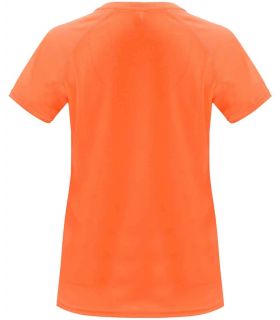 Camisetas técnicas running - Roly Camiseta Bahrain W Naranja Fluor naranja Textil Running