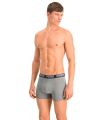 Canzonzillos Boxer - Puma Pack Boxer Gris gris Textil Running