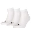 Running Socks Puma Pack 3 White Tobilero Socks