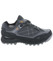 Zapatillas de trekking Regatta Samaris Pro Low Gris impermeables y ligeras para senderismo con suela acolchada