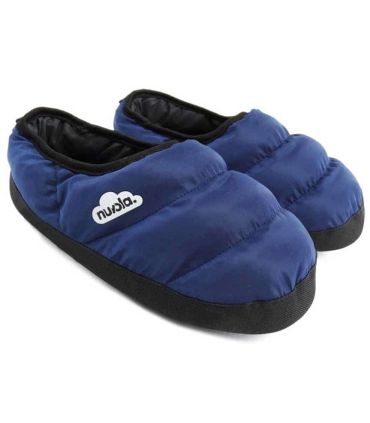 Zapatillas de casa Nuvola Classic Dark Navy azul marino, calzado cómodo y cálido fabricado en material sintético.